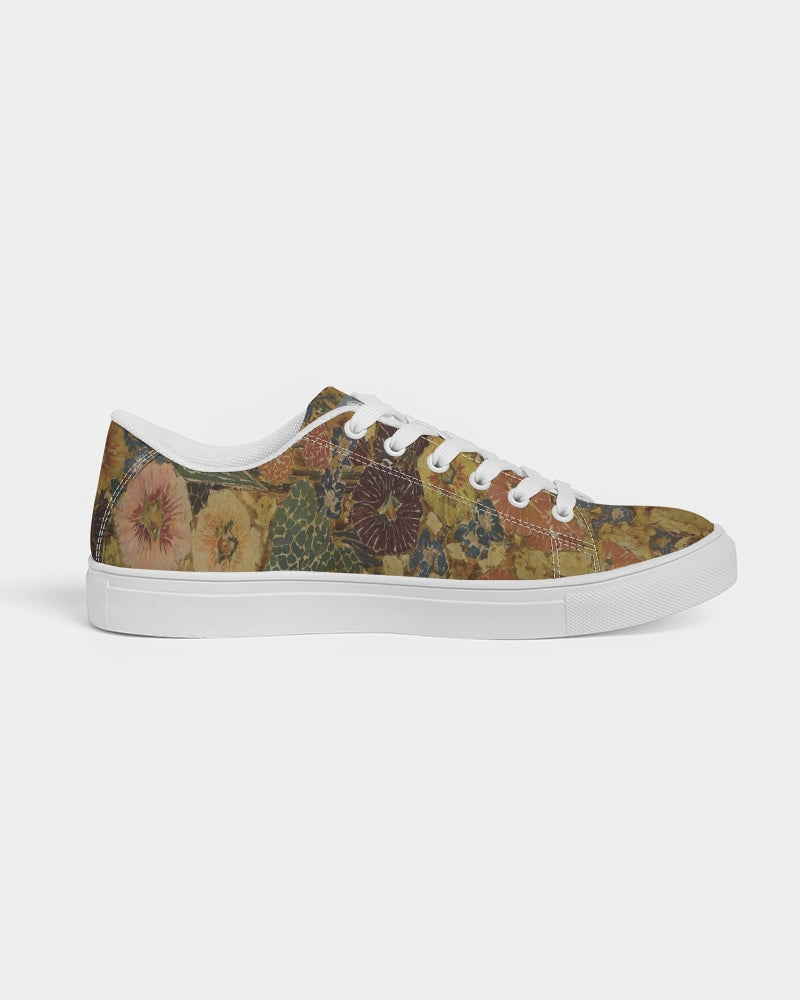 Autumn play Women's Faux-Leather Sneaker