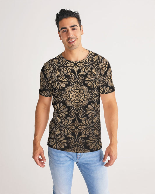 Man of Elegance Men's All-Over Print Tee