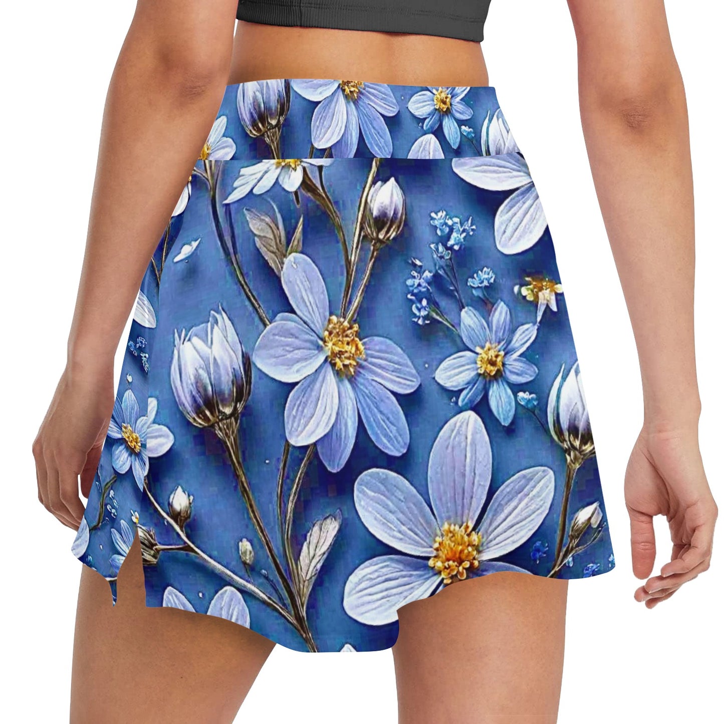 Women's Golf Skirt with Pocket (D64)