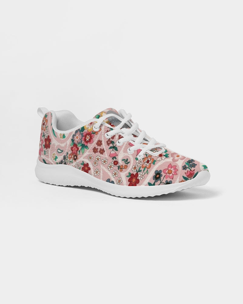 Pink abstract Pretty Sisters Women's Athletic Shoe