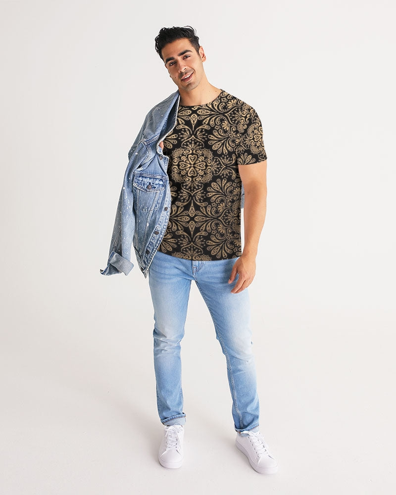 Man of Elegance Men's All-Over Print Tee