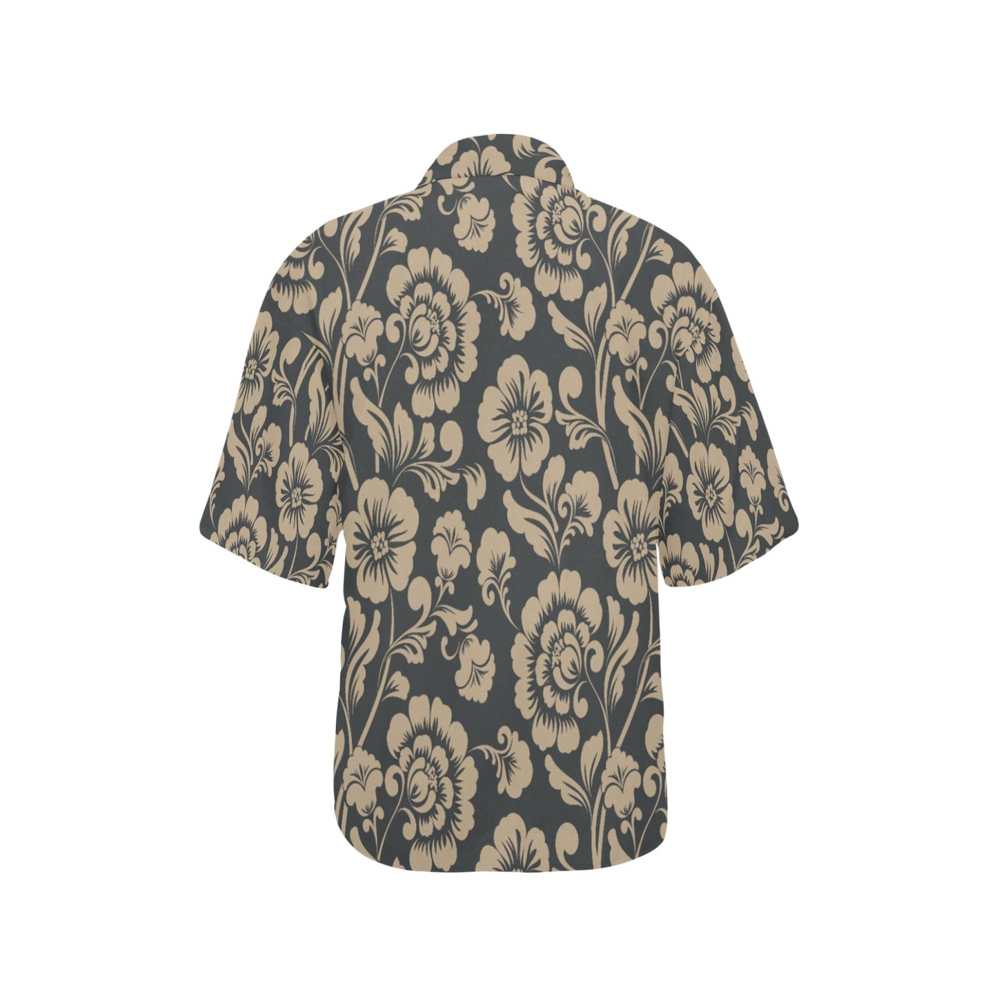 All Over Print Hawaiian Shirt for Women (T58)