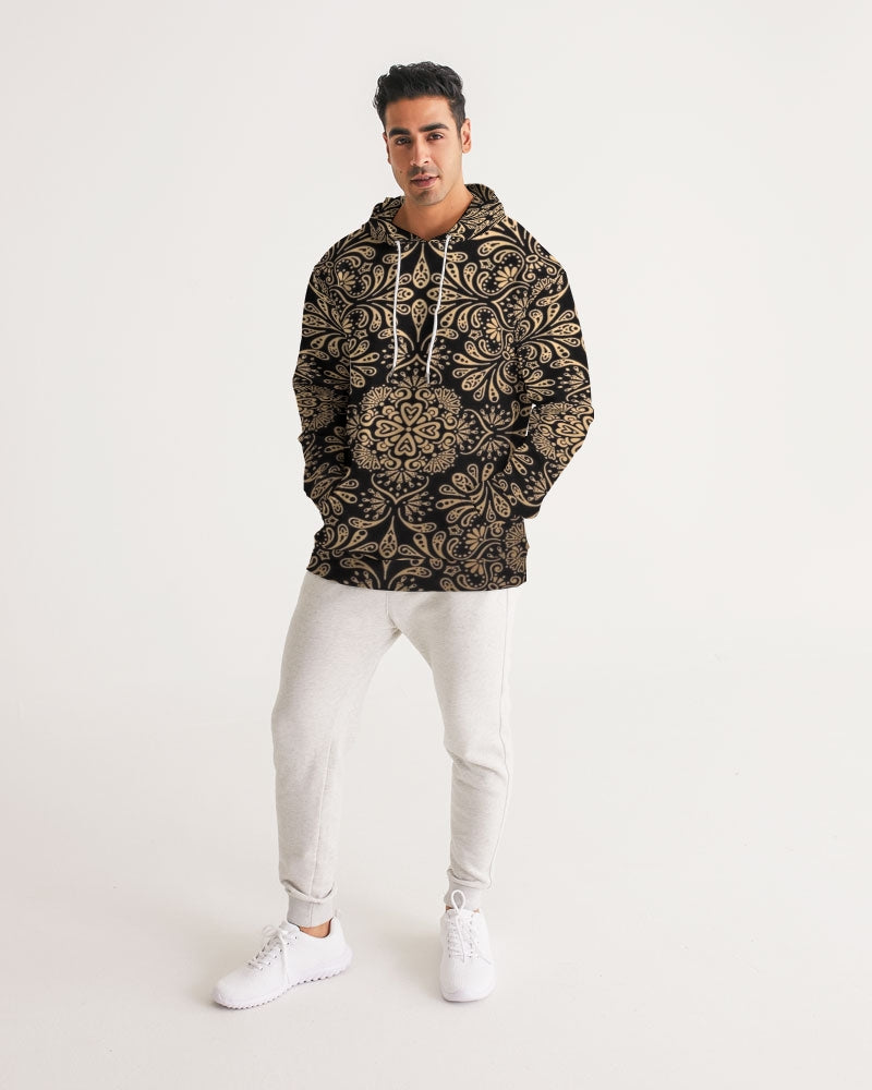 Man of Elegance Men's All-Over Print Hoodie