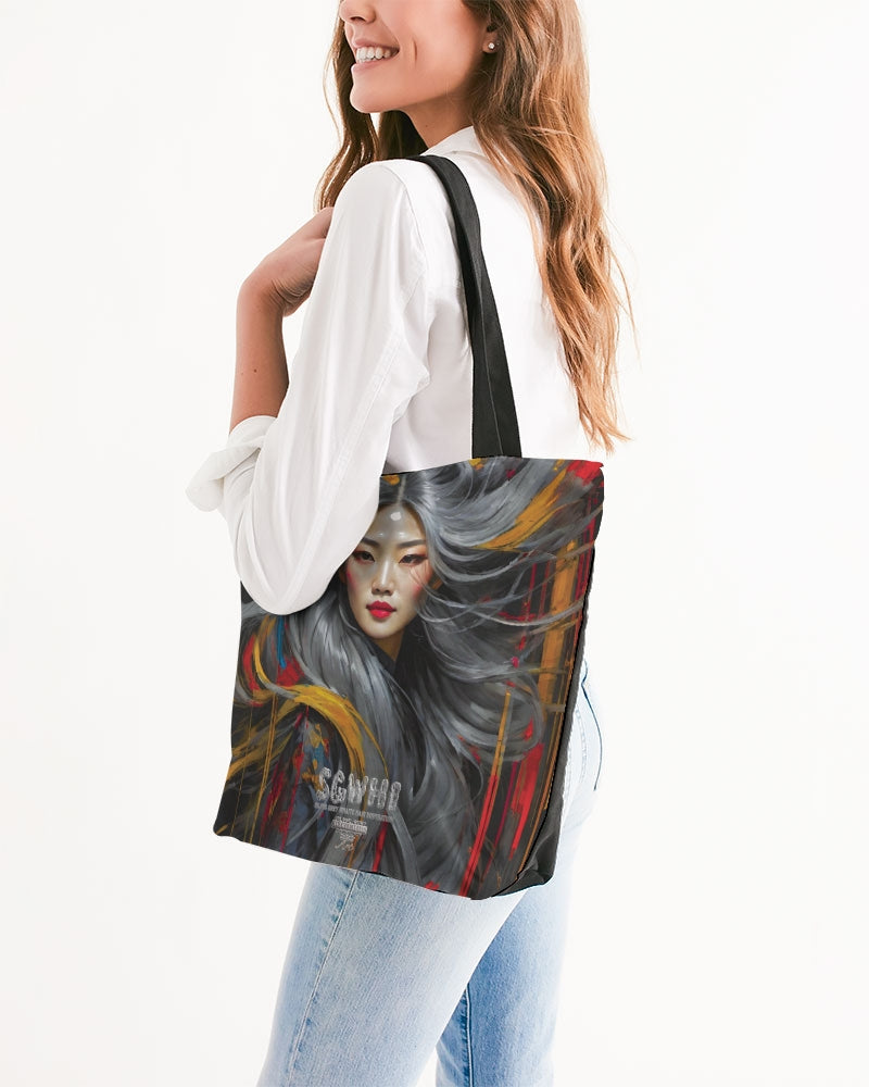 Asian collection [Part 1] Canvas Zip Tote