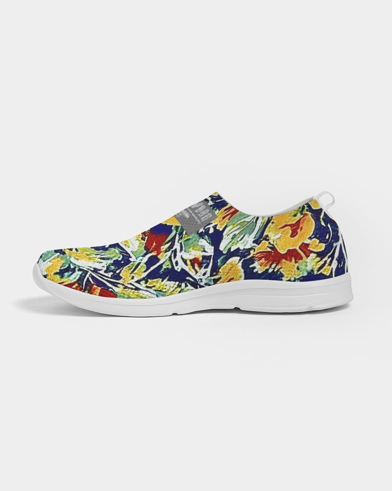 Painted floor design Women's Slip-On Flyknit Shoe