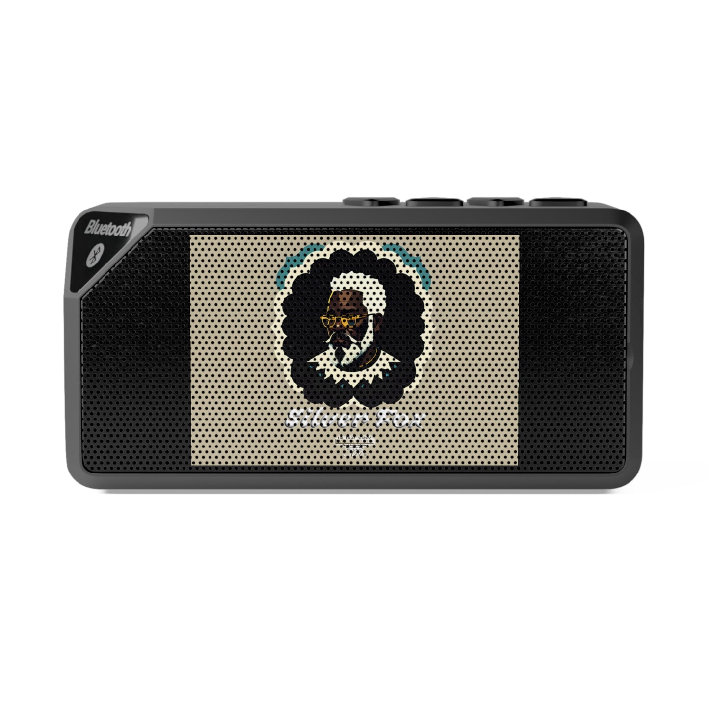 Black gentleman Silverfox Jabba Bluetooth Speaker