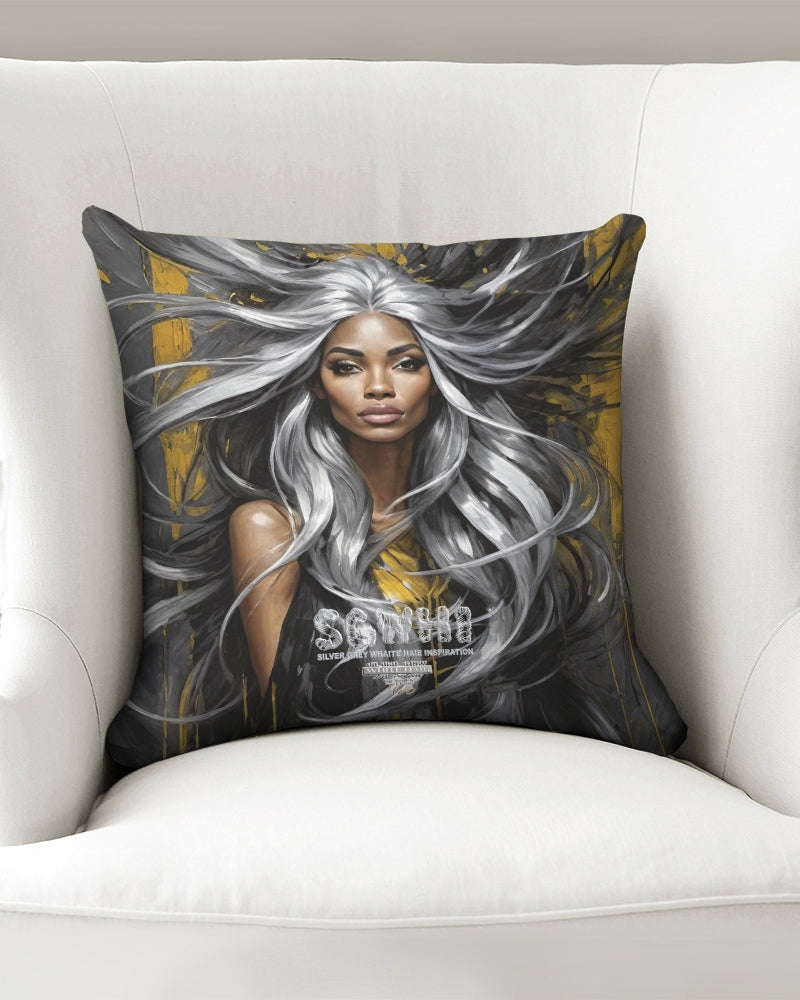 Black Sister Collection [Part 2 ] Throw Pillow Case 16"x16"