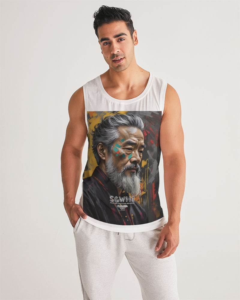 Asian Knight Men's All-Over Print Sport Tank