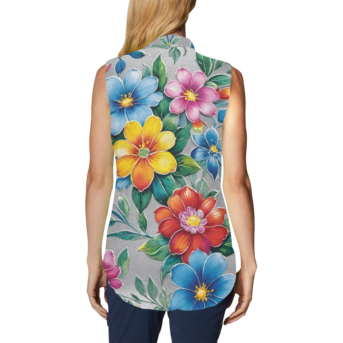 Women's Sleeveless Shirt (T69)