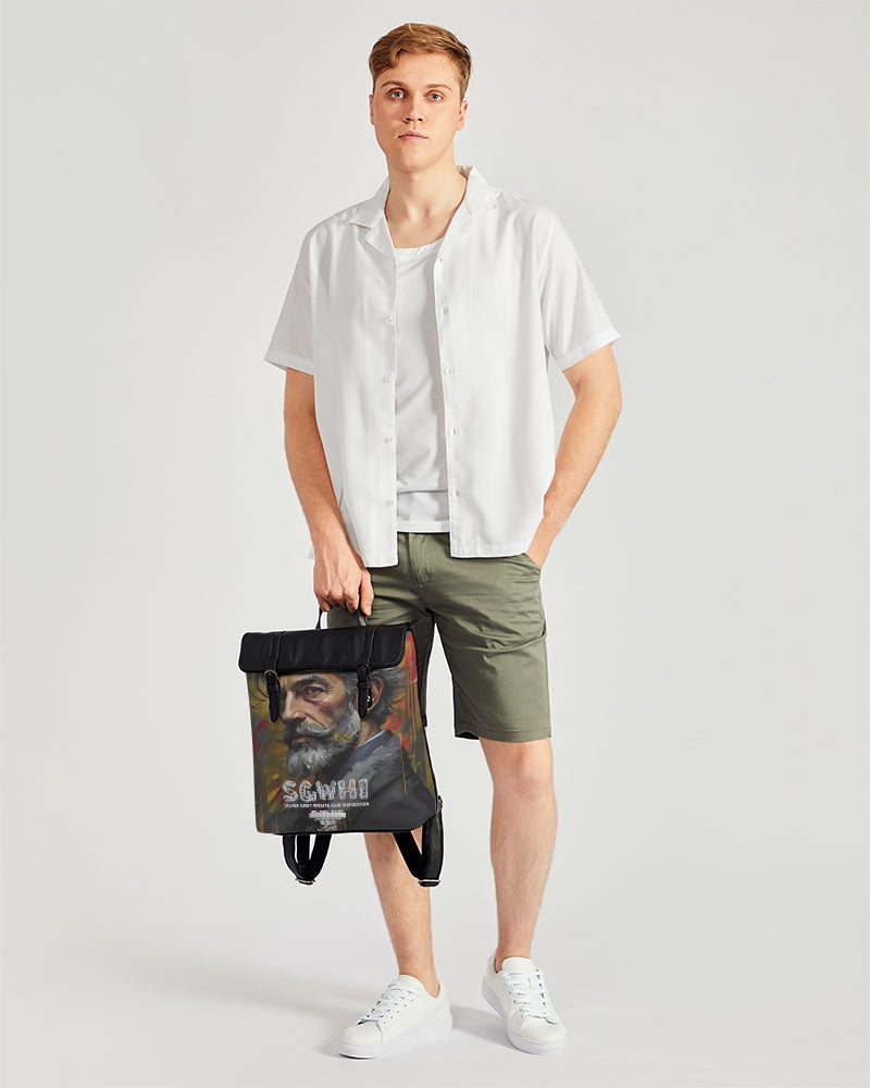 White Knight, Casual Flap Backpack