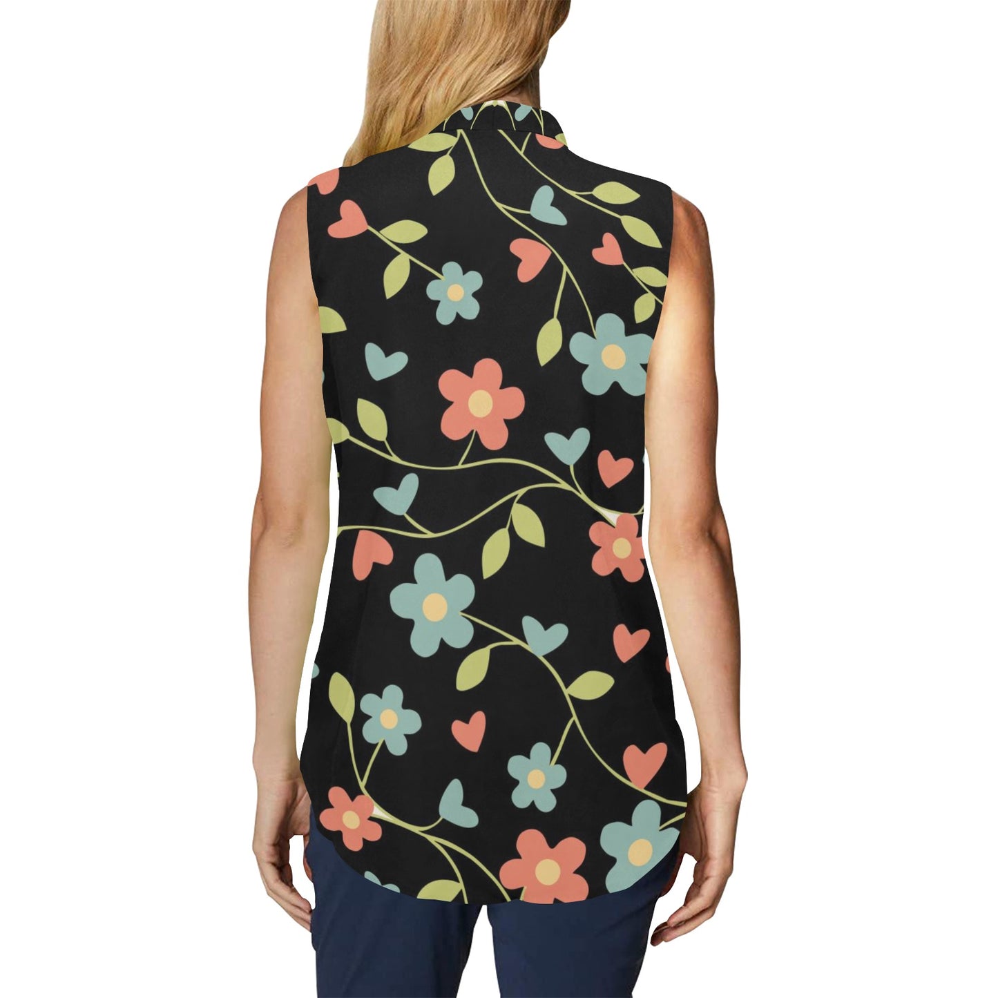 Women's Sleeveless Shirt (T69)