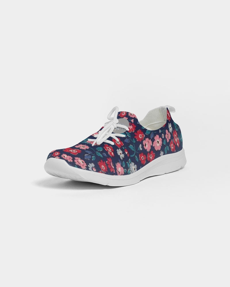 Midnight blue pretty glance.  Women's Lace Up Flyknit Shoe