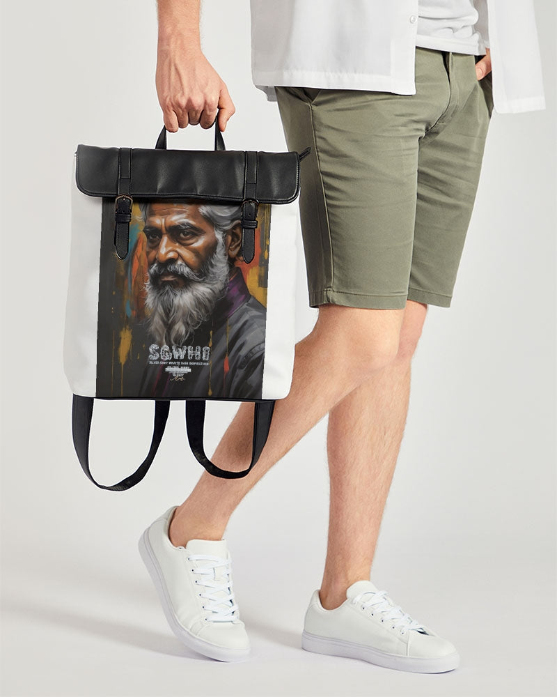 South Asian Knight Casual Flap Backpack