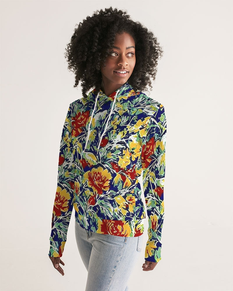 Painted floor design Women's All-Over Print Hoodie