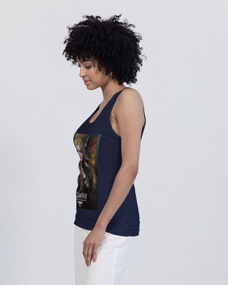 Beautiful white Sister [Part two collection] Unisex Jersey Tank | Bella + Canvas