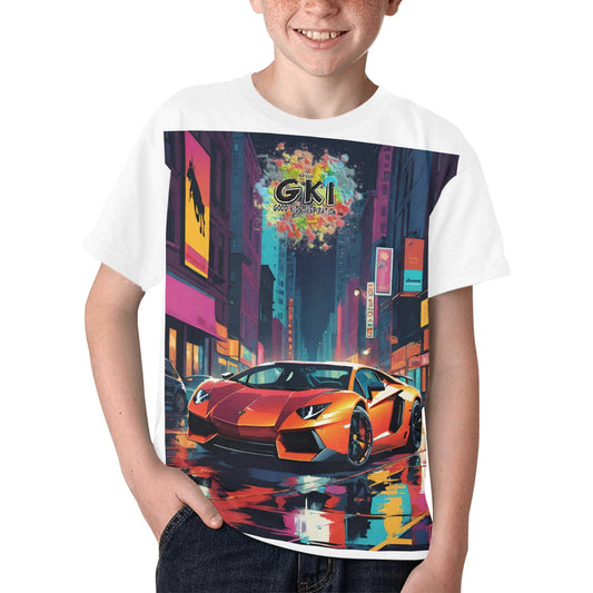 Boy's All Over Print T-shirt(ModelT65)