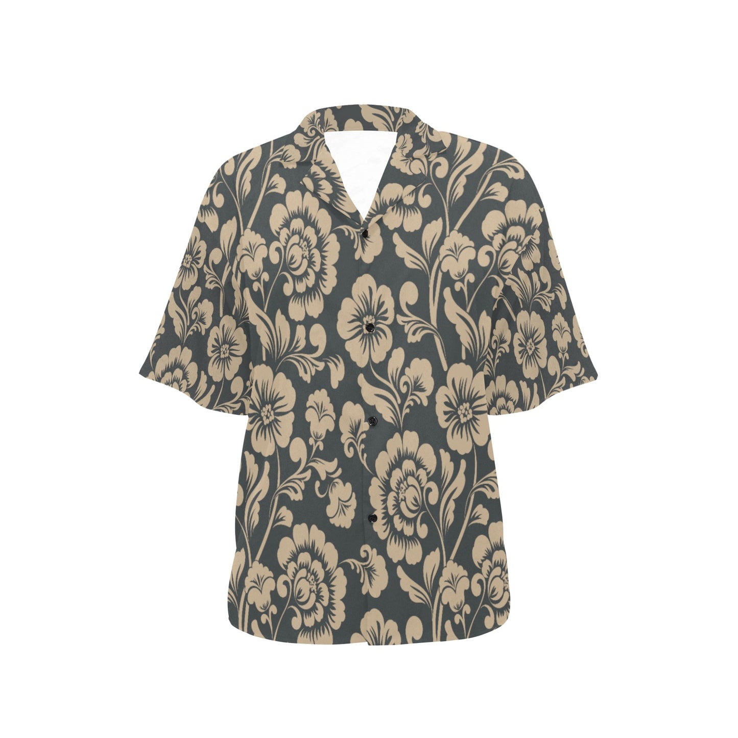 All Over Print Hawaiian Shirt for Women (T58)