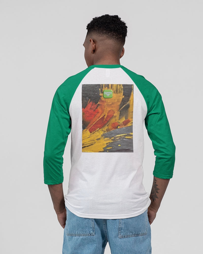 Asian Knight Unisex Three-Quarter Sleeve Baseball Tee | Bella + Canvas