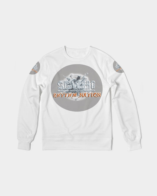 SGWHI Rhythm Nation & Mark Boyce Men's All-Over Print Classic French Terry Crewneck Pullover