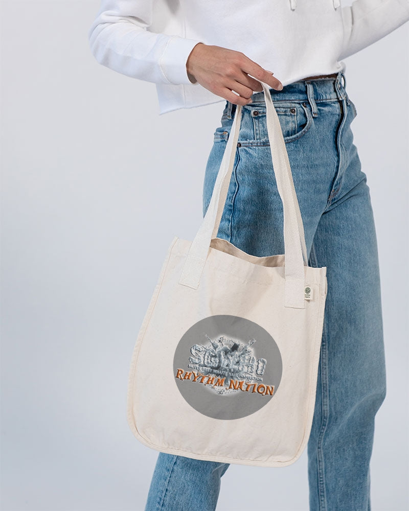 SGWHI Rhythm Nation & Mark Boyce Organic Cotton Canvas Market Tote | Econscious