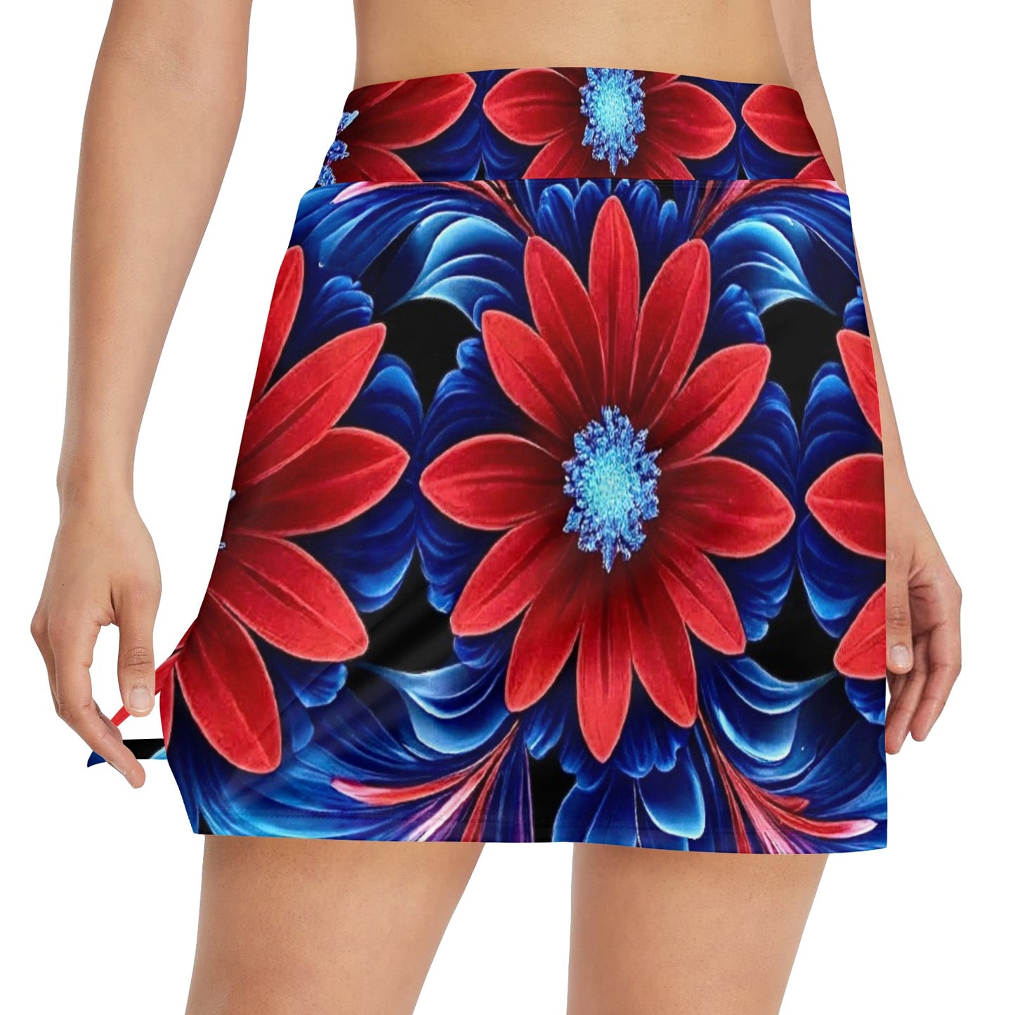 Women's Golf Skirt with Pocket (D64)