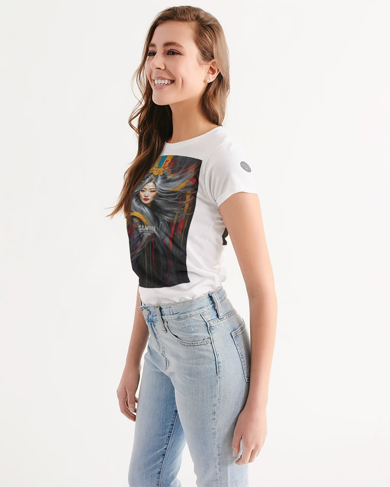 Asian collection [Part 1] Women's All-Over Print Tee