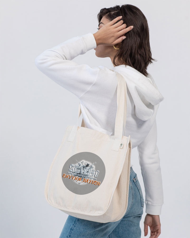 SGWHI Rhythm Nation & Mark Boyce Organic Cotton Canvas Market Tote | Econscious