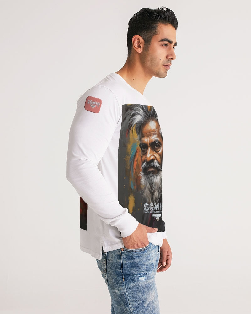 South Asian Knight Men's All-Over Print Long Sleeve Tee