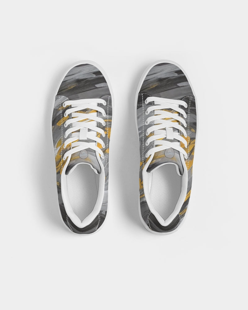 Black Sister Collection [Part 1 ] Women's Faux-Leather Sneaker