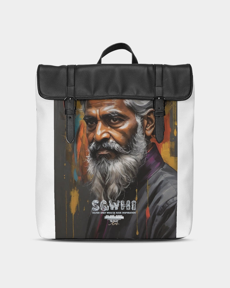 South Asian Knight Casual Flap Backpack