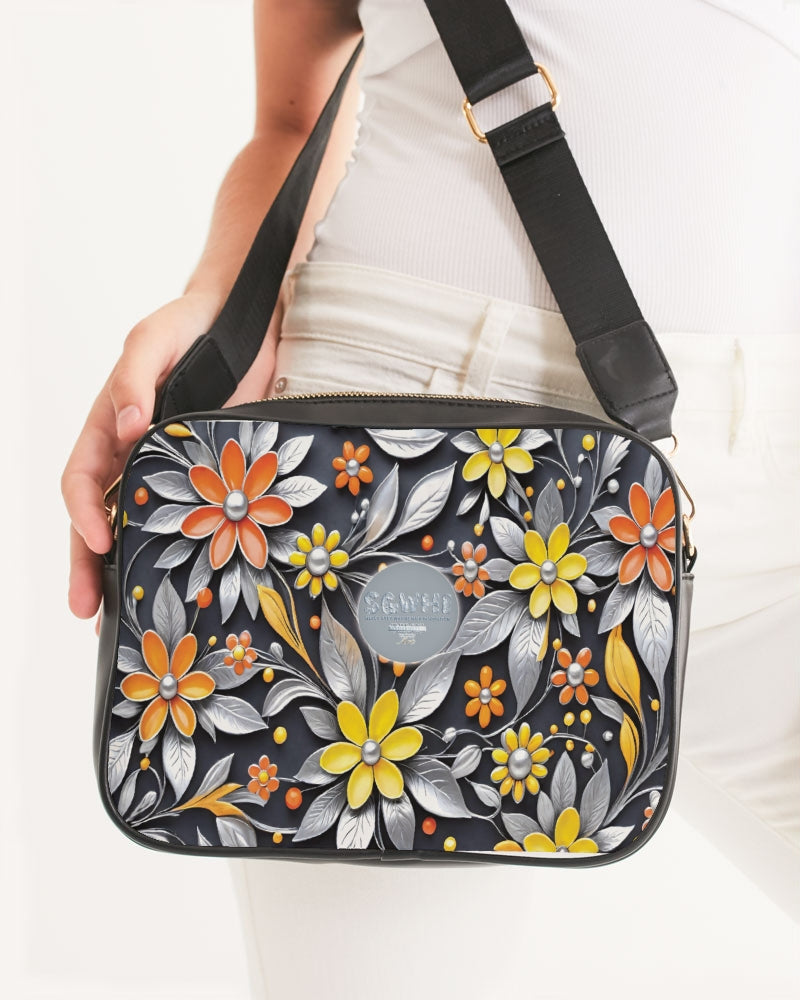 Sweet Silver Yellow Flower Grey Hair sister.[Part three] Crossbody Bag