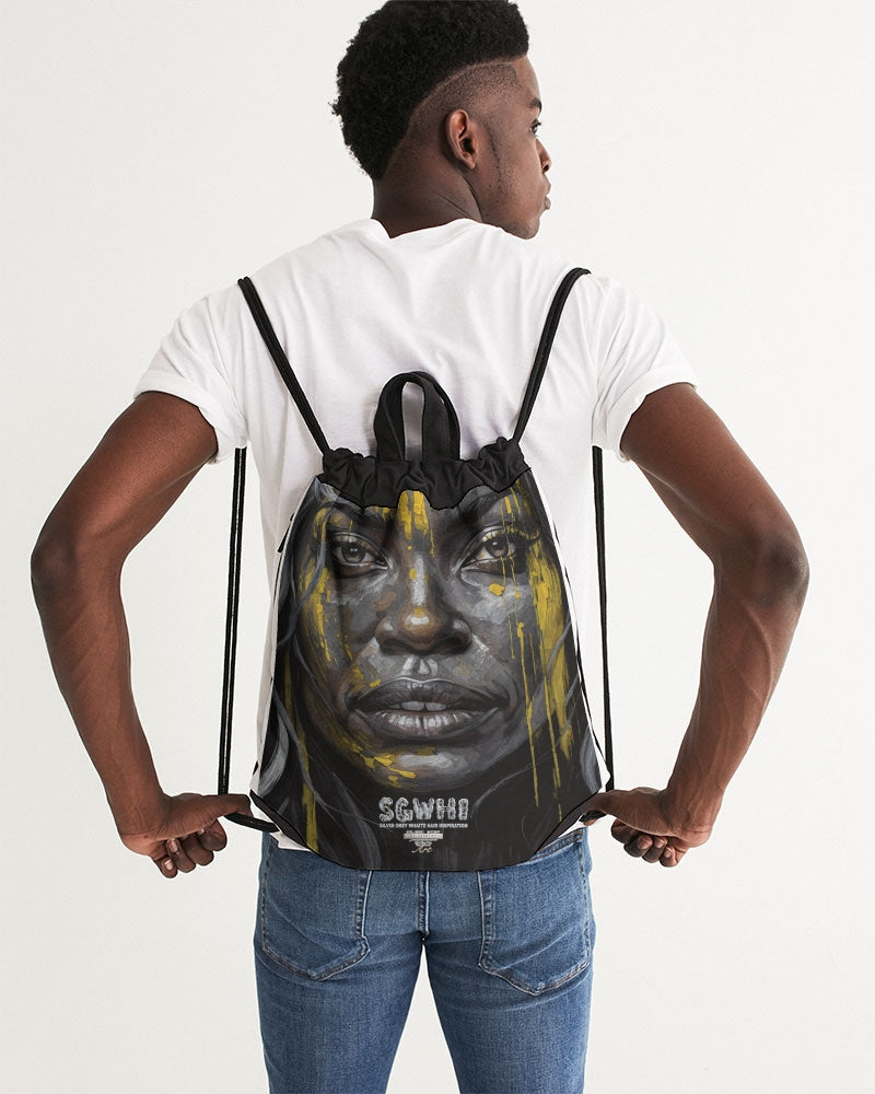 Black Sister Collection [Part 3 ] Canvas Drawstring Bag