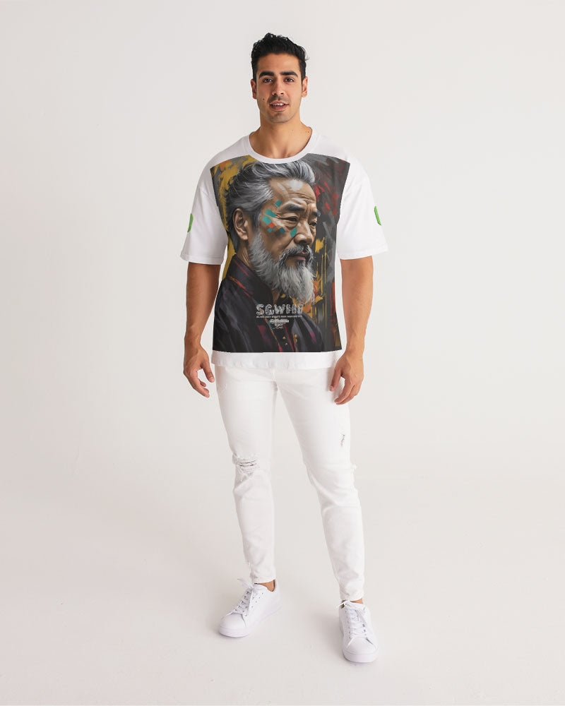 Asian Knight Men's All-Over Print Premium Heavyweight Tee