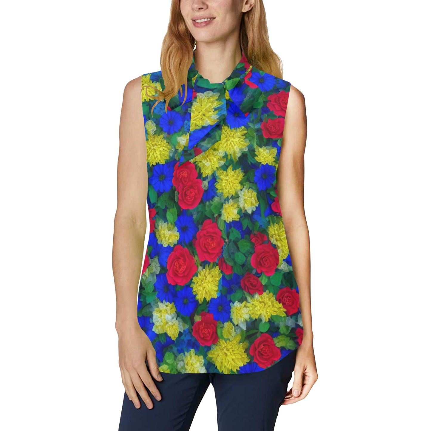 Women's Sleeveless Shirt (T69)