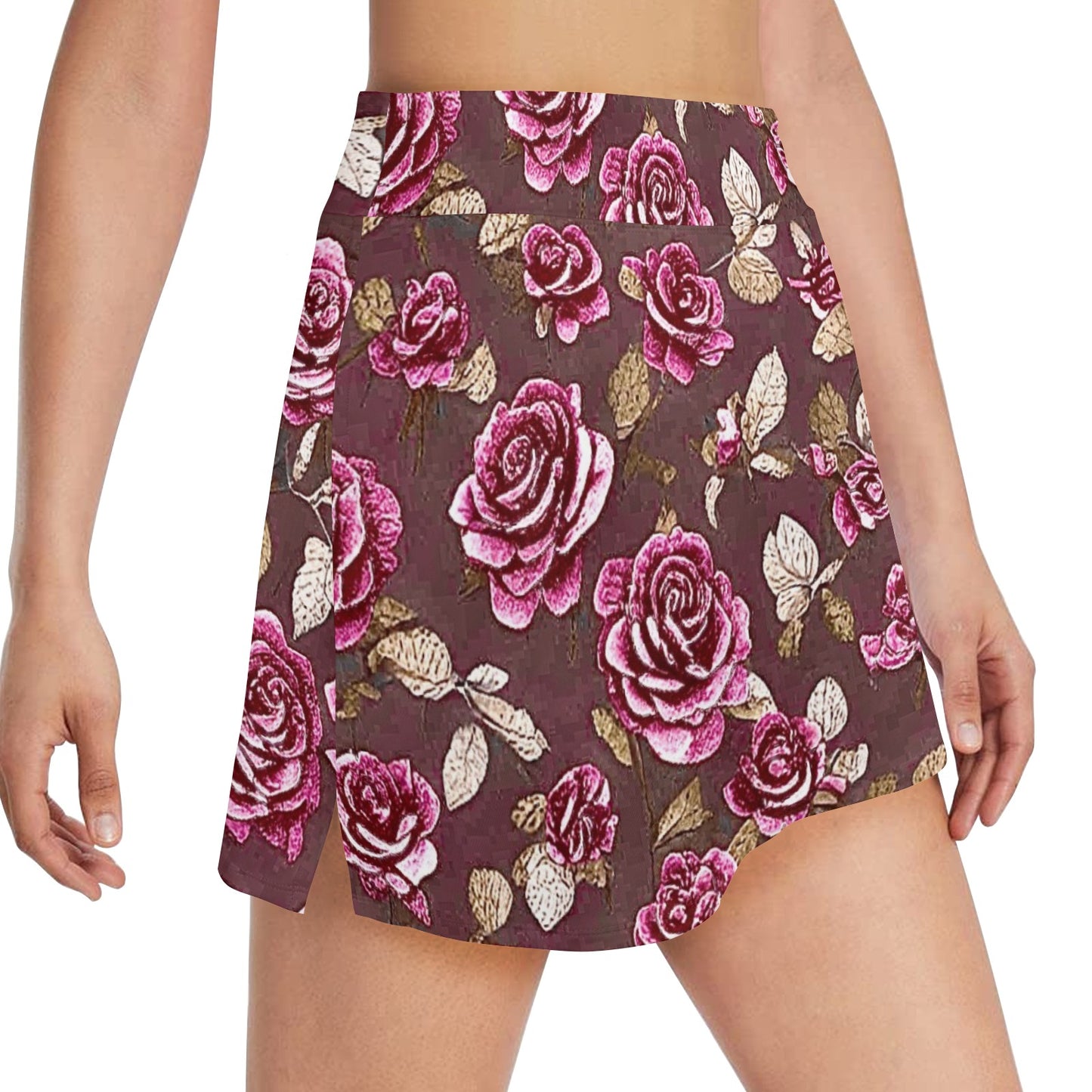 Women's Golf Skirt with Pocket (D64)