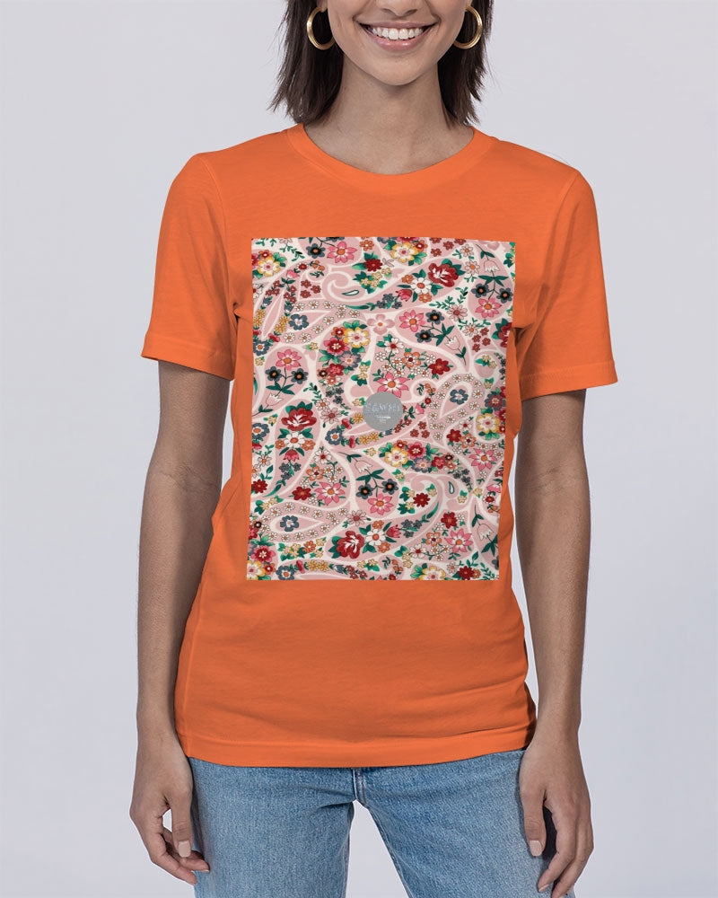 Pink abstract Pretty Sisters Unisex Jersey Tee | Bella + Canvas