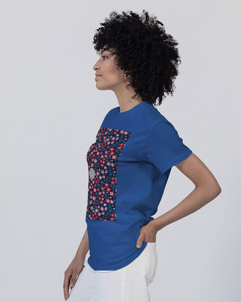 Midnight blue pretty glance.  Unisex Heavy Cotton T-Shirt | Gildan