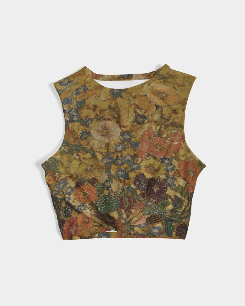 Autumn play Women's  All-Over Print Twist-Front Tank