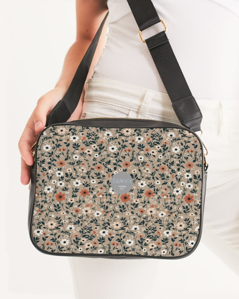 Busy and pretty Crossbody Bag