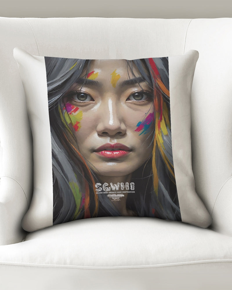 Asian Collection (Part 2 ) Throw Pillow Case 18"x18"