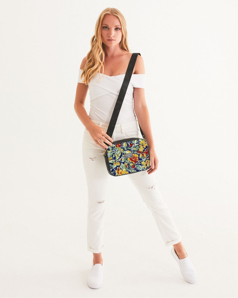 Painted floor design Crossbody Bag