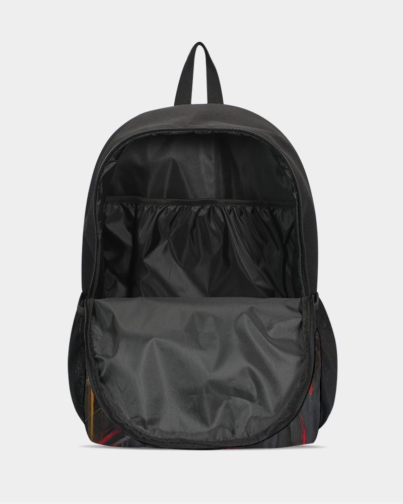 Asian collection [Part 1] Duo-Zip Front Canvas Backpack