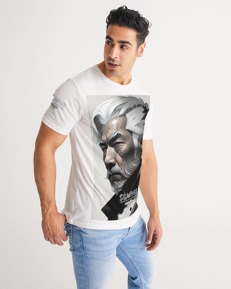 Handsome Asian brother pink painted portrait Men's All-Over Print Tee