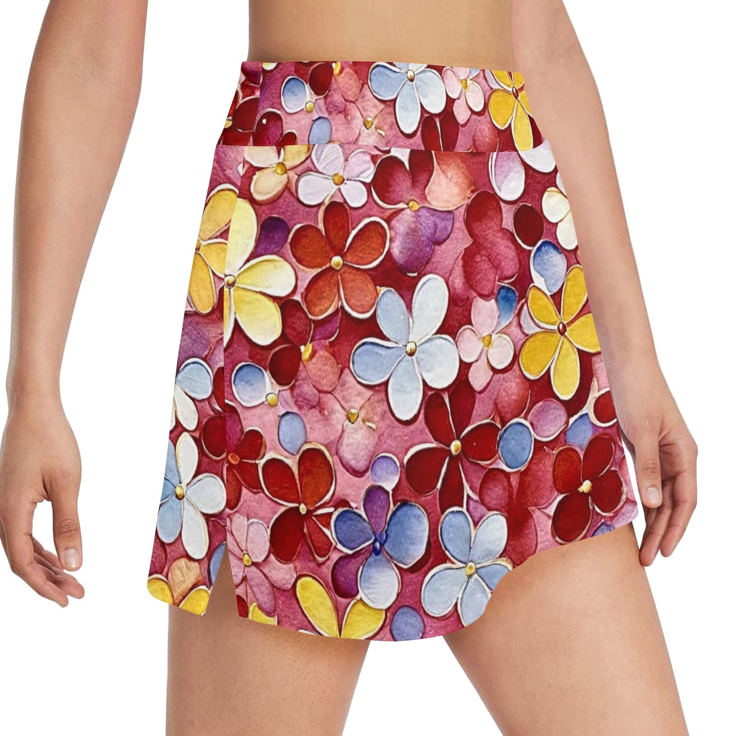 Women's Golf Skirt with Pocket (D64)