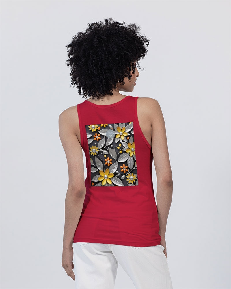 Sweet Silver Yellow Flower Grey Hair sister.[Part three] Unisex Jersey Tank | Bella + Canvas