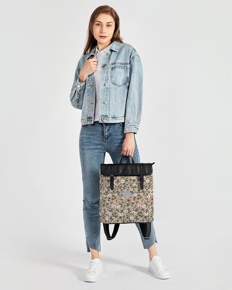 Busy and pretty Casual Flap Backpack