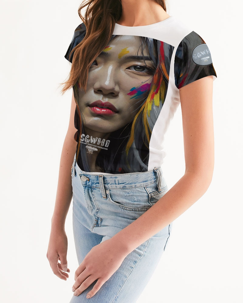 Asian Collection (Part 2 ) Women's All-Over Print Tee