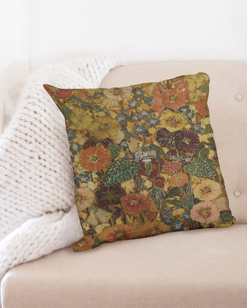 Autumn play Throw Pillow Case 20"x20"