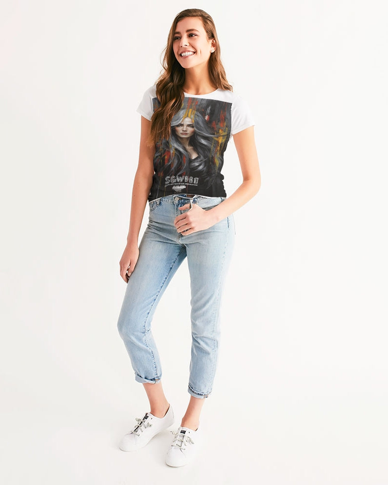 Beautiful white Sister [Part two collection] Women's All-Over Print Tee