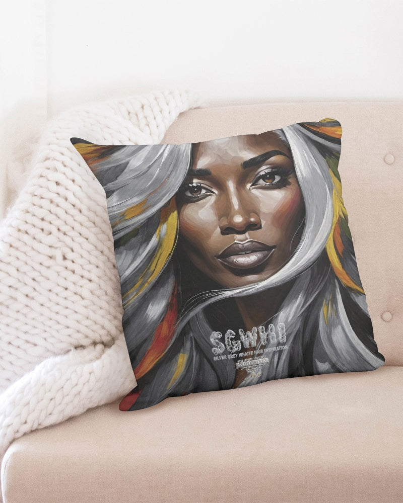 Black Sister Collection [Part 1 ] Throw Pillow Case 20"x20"